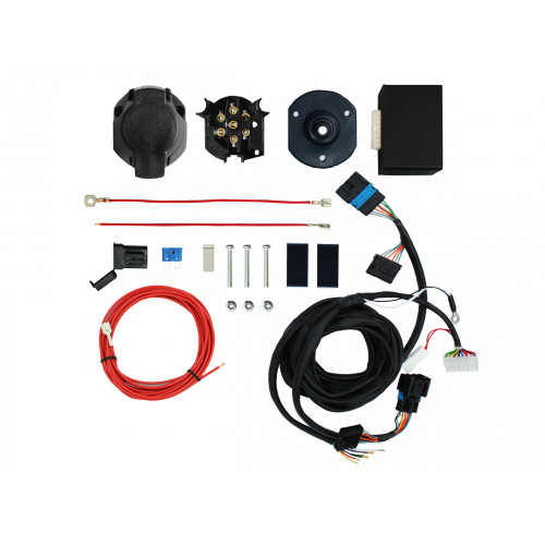 Комплект оригинальной электропроводки к фаркопу Renault Logan 2014 - с блоком согласования