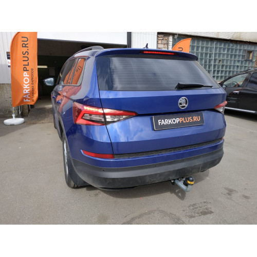 Фаркоп MOTODOR на SKODA Kodiaq 2017–  Арт. 92704 (Оцинкованный шар) СНЯТ С ПРОИЗВОДСТВА 