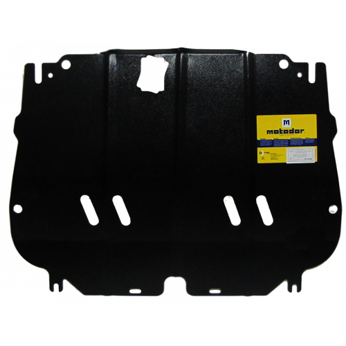 Защита Картера двигателя, КПП MOTODOR для Nissan Qashqai 2006-2014 (I), Сталь 2 мм - Арт. 1434