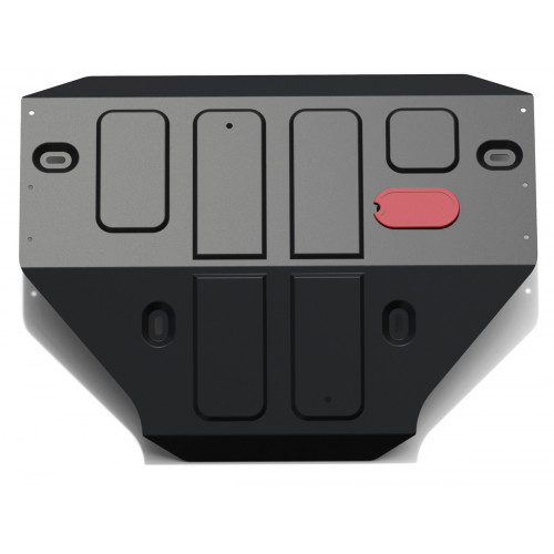 Защита Картера двигателя АвтоБроня для Mercedes-Benz Sprinter Classic 2013-2019 I, Сталь 45778 мм - Арт. 111.03921.1