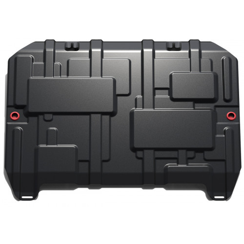 Защита Картера двигателя, КПП АвтоБроня для HAVAL F7 2019-2024, Сталь 45778 мм - Арт. 111.09417.1