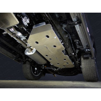 Защита Топливного бака ТСС для Toyota Land Cruiser 150 2009-2023, Алюминий 4 мм - Арт. ZKTCC00103